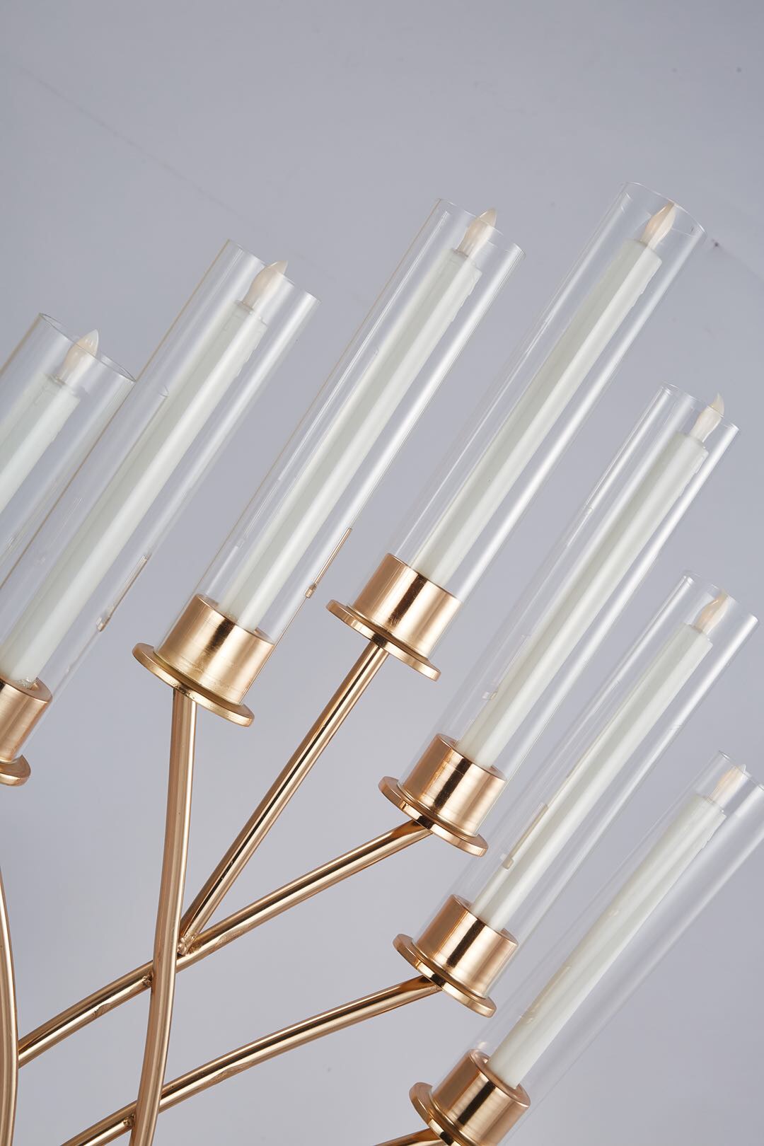 New 7-head mermaid candlesticks for wedding venue decoration, catwalk ornaments, hotel stage props and decoration details Picture