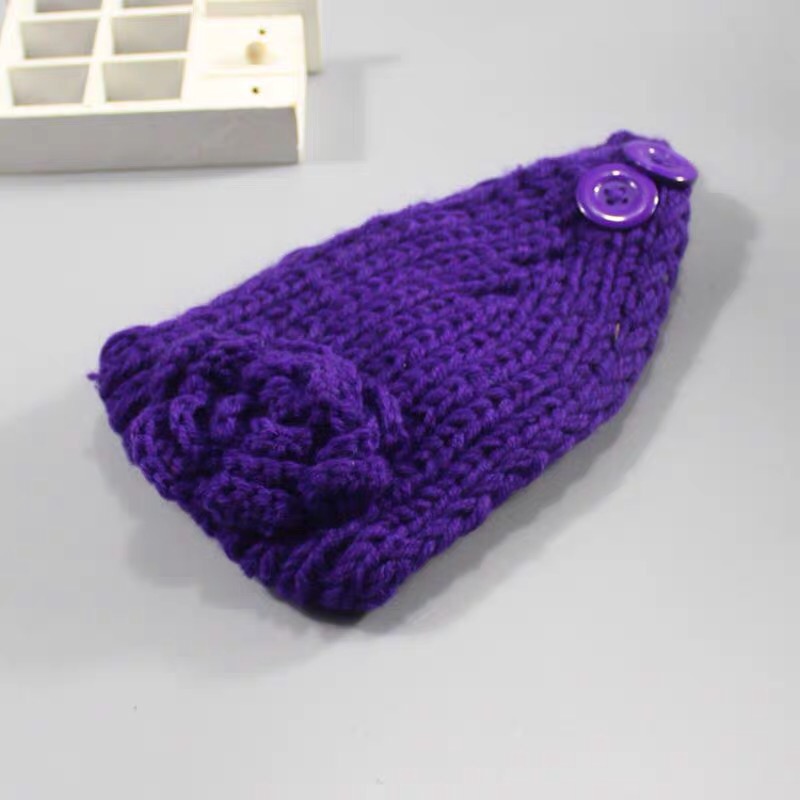 无顶针织韩版潮发带帽子时尚头带保暖头套帽子