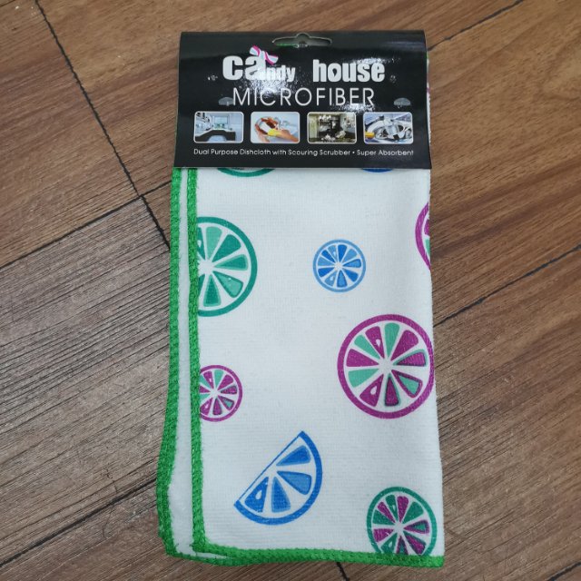 x03洗碗布抹布小方巾家务清洁百洁布厨房去油家用吸水擦桌子不沾油