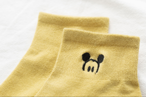 Spring And Summer Thin Glass Stockings For Women Korean Version Of College Style Women's Socks Solid Color Cotton Socks details Picture
