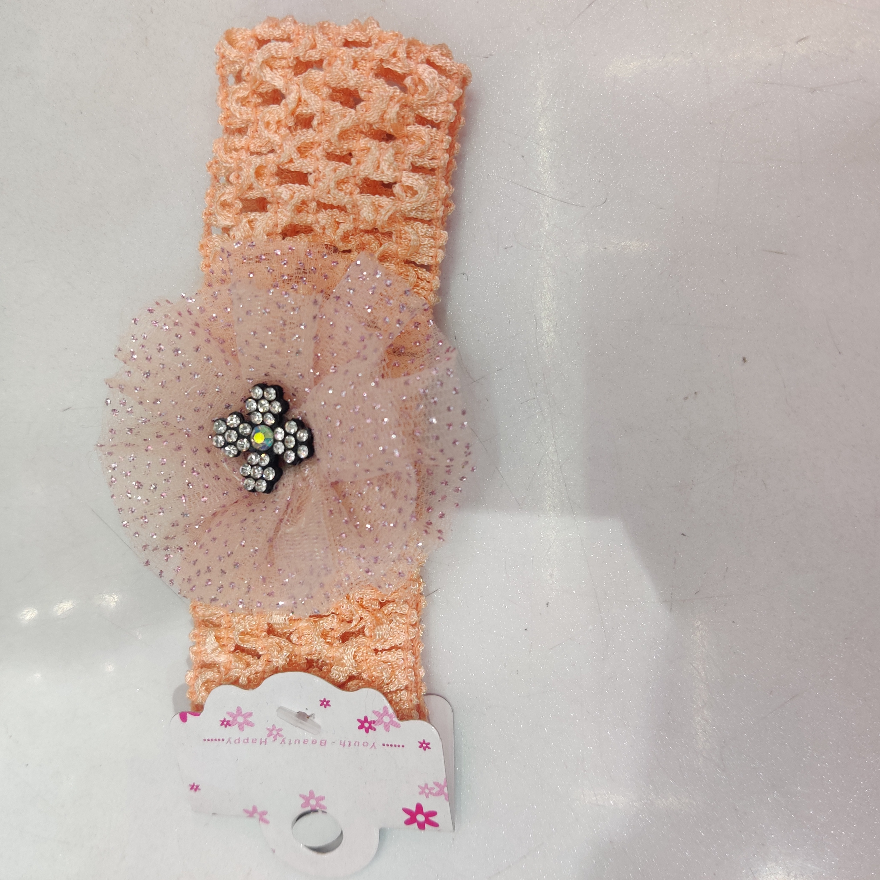 韩版发带发饰婴儿bb搭配公主裙头饰发带宝宝弹力发带产品图