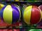 东南亚热销PVC儿童玩具球三色花球产品图