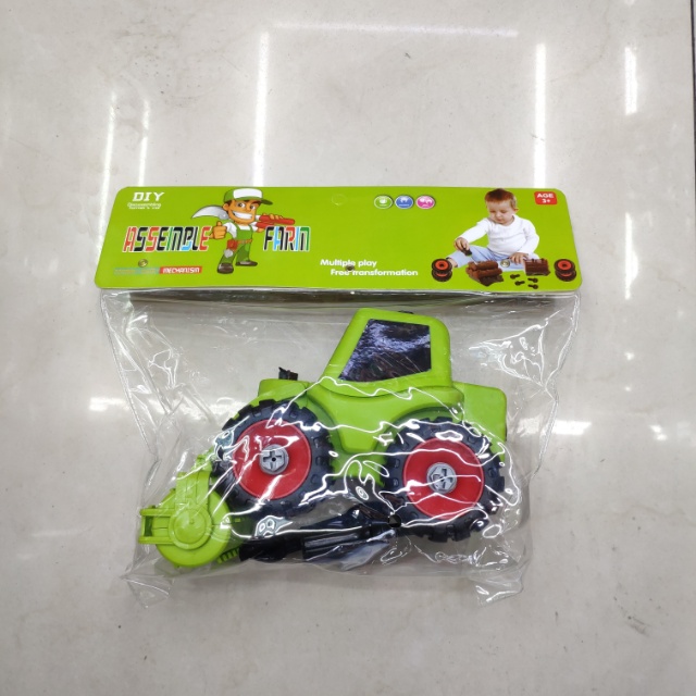 塑料工程车玩具小号小车宝宝工程车塑料模型男孩