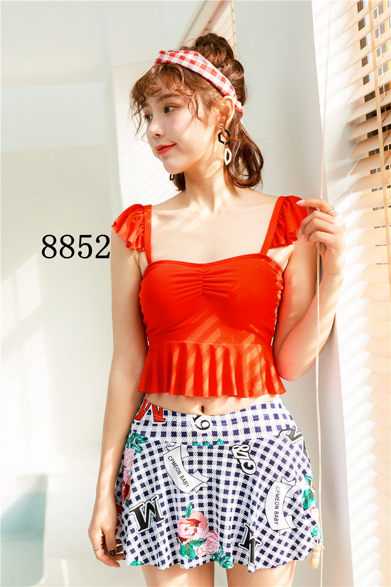 Model No. 8852 Milk Silk Swimsuit Back View and Detail