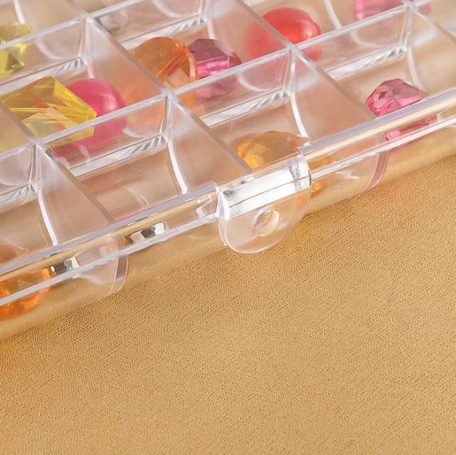 702手工DIY珠子小五金6格收纳盒批发销售产品图