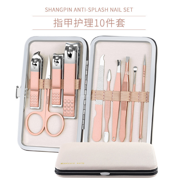 Stainless steel nail clipper set Nail clipper set nail clipper set manicure tool set HU-5 thumbnail