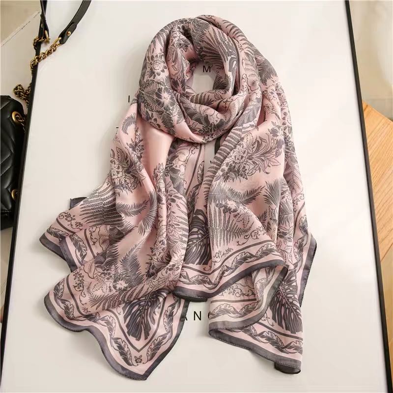 Lady Spring And Autumn New Special Price Elegant Everything Long Foreign Style Scarf Woman Specification drawing