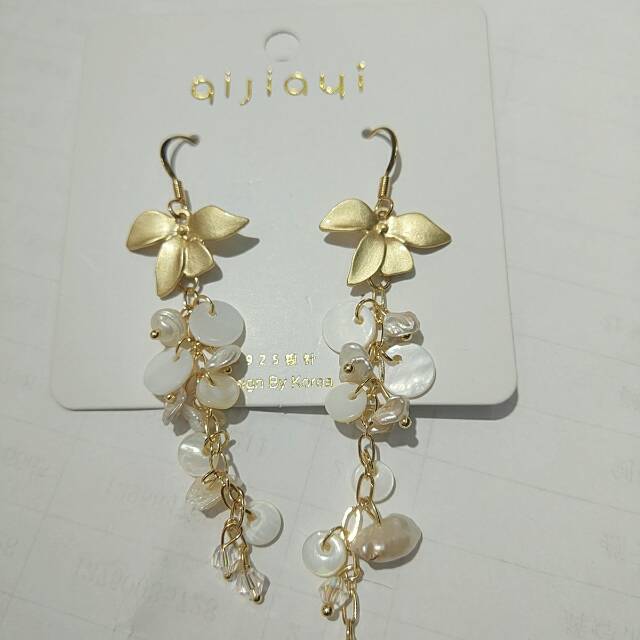 Eardrop Korean style earrings new trendy upscale web celebrity ear nail eardrop thumbnail