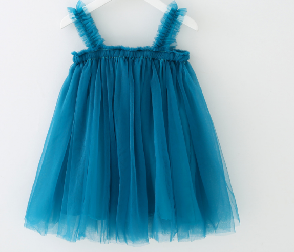 2020 Girls' Full Mesh Skirt Children's Half Skirt Summer New Style Foreign Style Pengpeng Skirt Four Seasons Princess Skirt Specification drawing