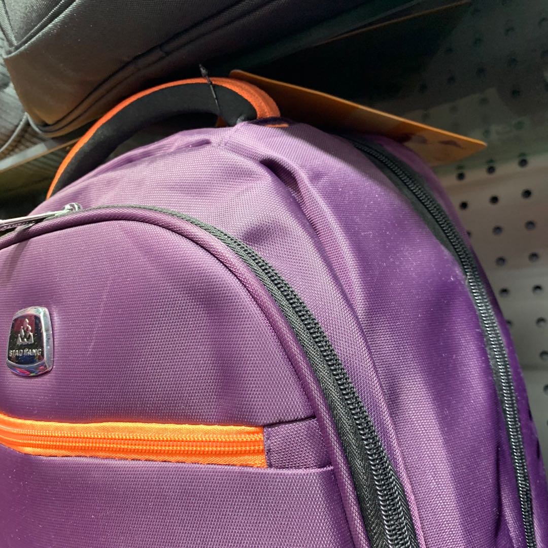 厂家直销新款背包双肩包书包女紫色大容量详情图3