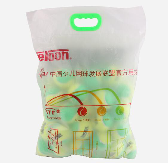 TELOON天龙网球儿童网球短式网球训练网球mid-48 袋装