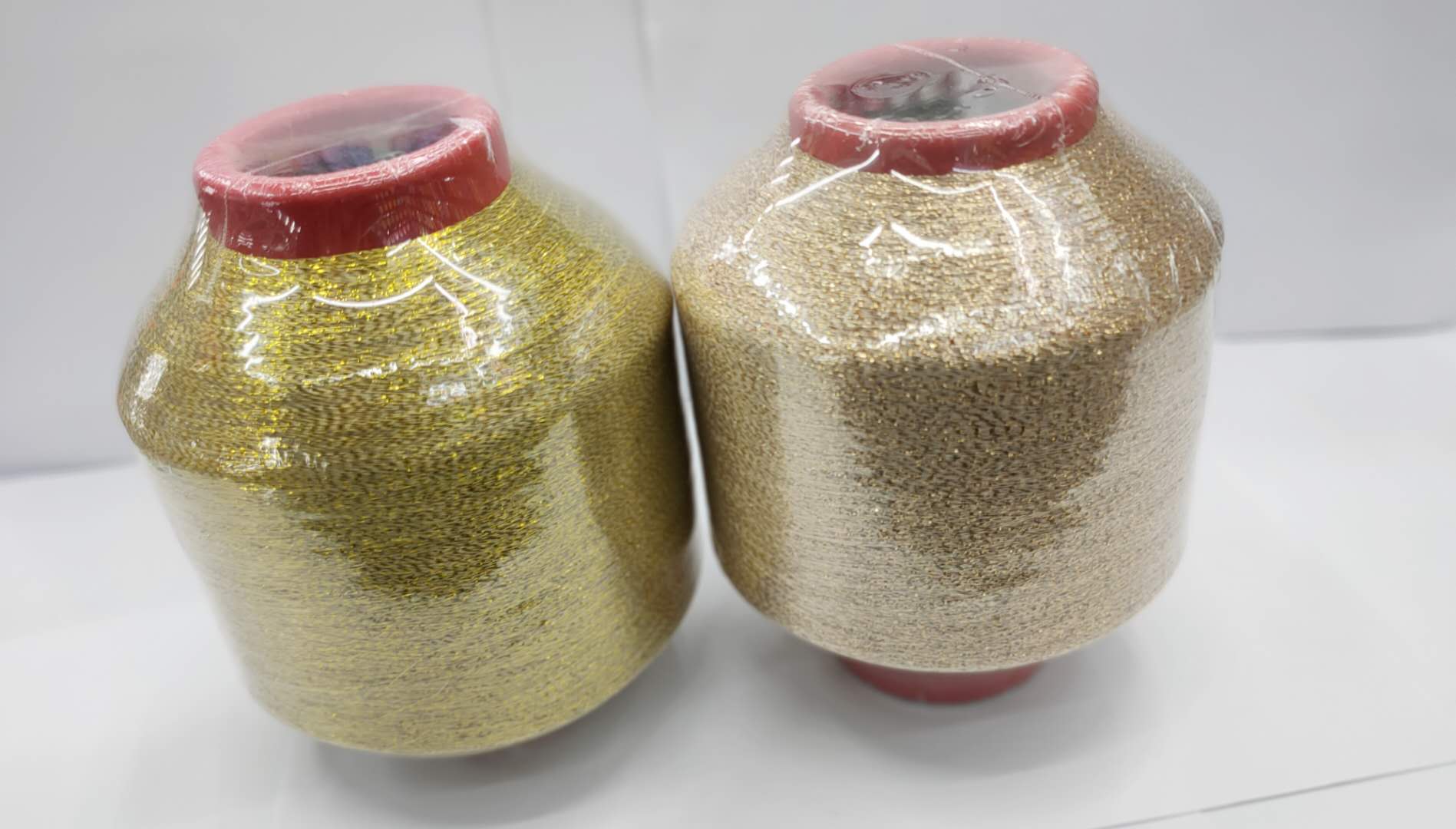 H-Type Single-Package Gold And Silver Wire Diy Woven Yarn Color Matching Line Color Bright Light Gold Wire Flash Line Specification drawing