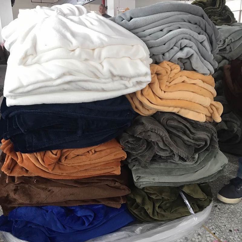 Meilian Soft And Comfortable Pure Pigment Color Blanket Manufacturers Direct Blanket Explosion Specification drawing
