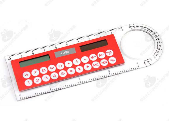 学生用品文具太阳能尺子计算器