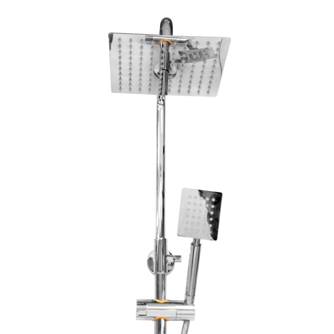 淋浴花洒套装全铜龙头三出水超大顶喷淋雨花洒