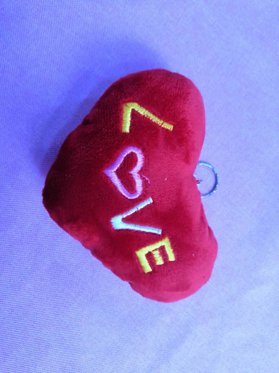 10 cm LOVE heart-shaped red pendant plush toy manufacturer wholesale