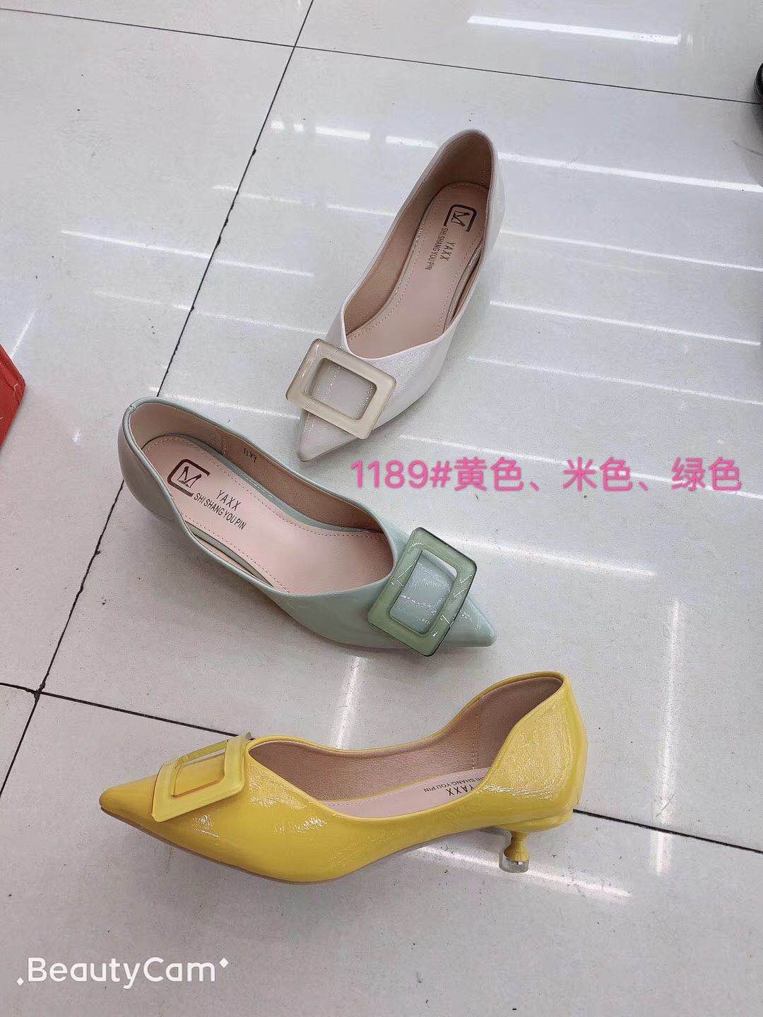 K1189 Kai Guan 2020 New Women's Guangzhou Casual Leather Shoes