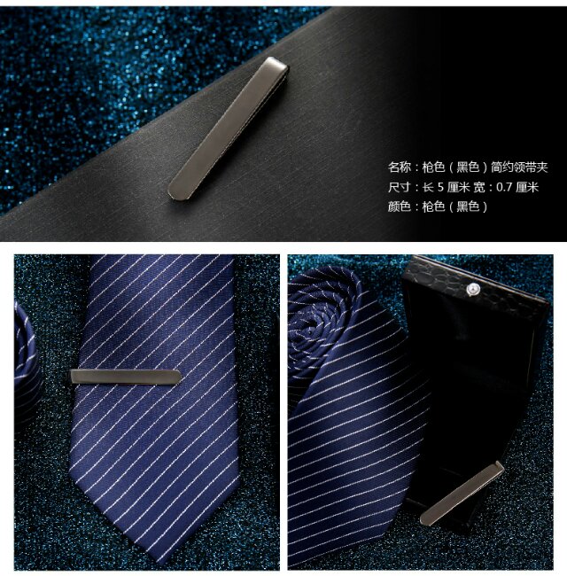 高档男士正装领带涤纶领带宽厂家直销领带多色款式产品图