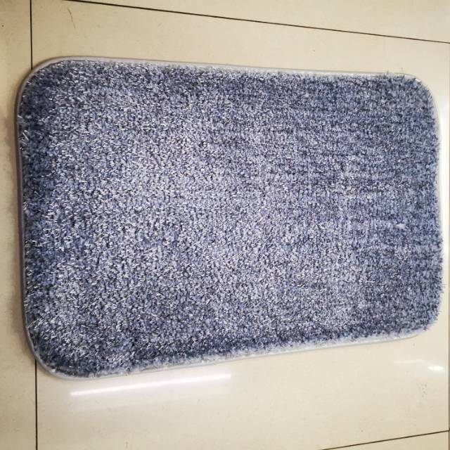 Door Mat Carpet Door Mat Absorbent Foot Mat Toilet Door Mat Bedroom Toilet Bathroom Non-Slip Mat