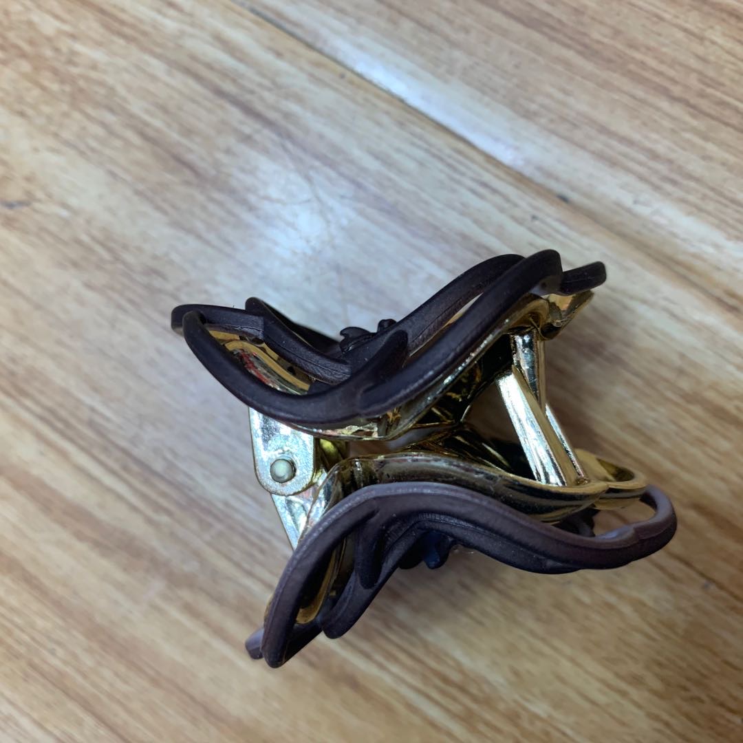 Fashion Korean Holloway Flower Grab Clip Bath Clip Bangs Clip Headpiece Hair Clip Specification drawing