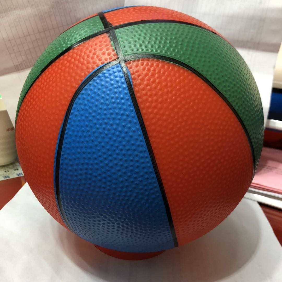 Factory direct sales of pvc painted sports toy basketballs Specification image