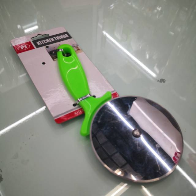 Stainless Steel Pizza Wheel Knife Pizza Knife Single Wheel Pizza Knife Pizza Splitting Knife details Picture