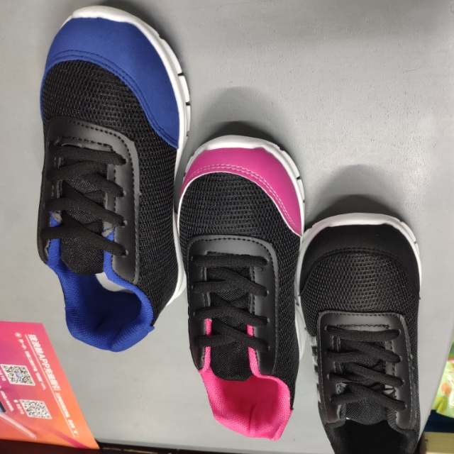 Women's Children's Shoes Flat 100 Mesh Surface Breathable Travel Shoes Students Leisure Running Shoes