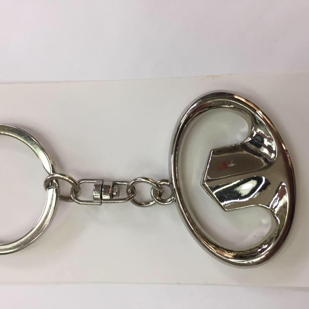 钥匙扣男士简约钥匙链汽车挂件高档不锈钢钥匙圈环腰挂腰式产品图