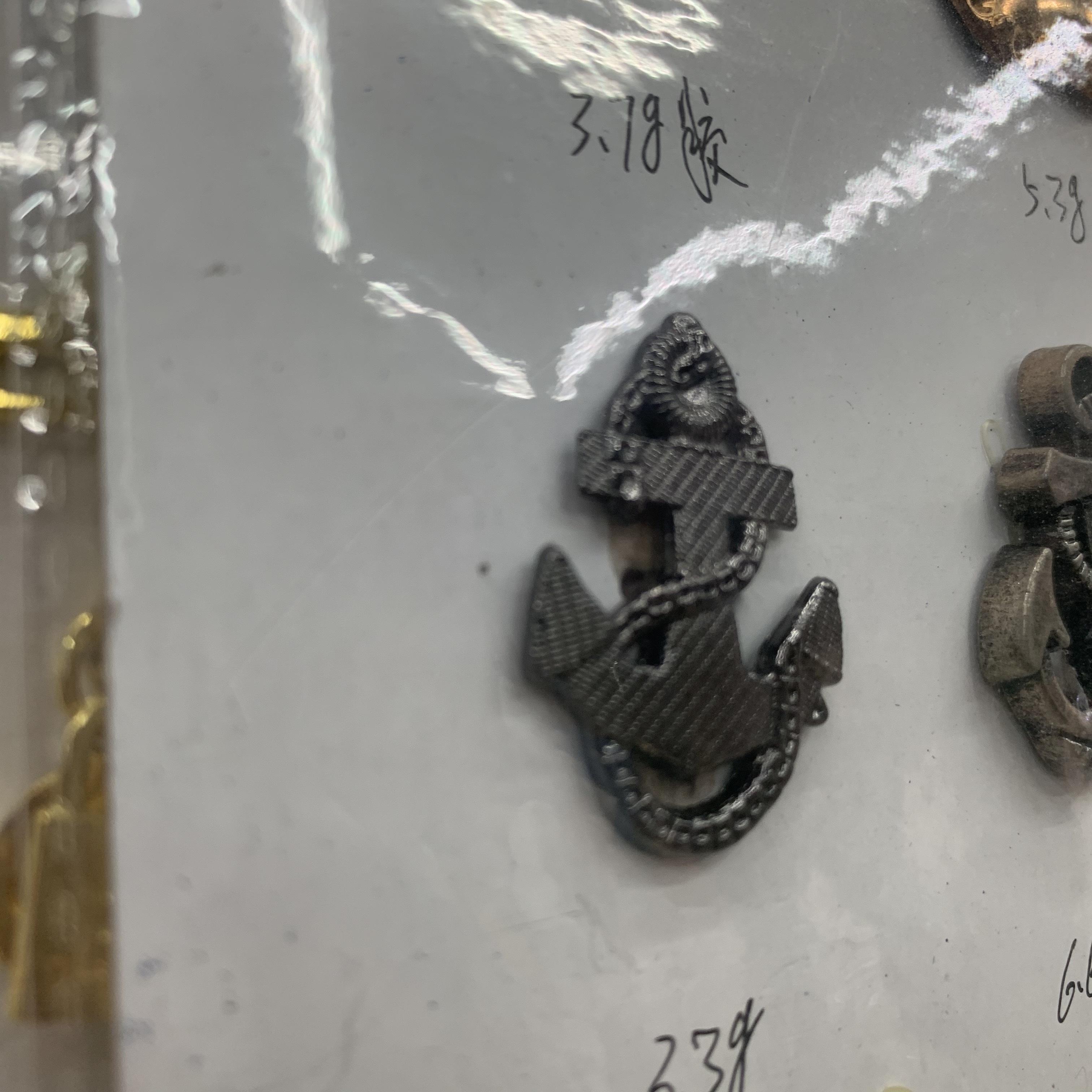 DIY饰品配件装饰物皮具手袋新款复古金色银色金属女包带手把细节图