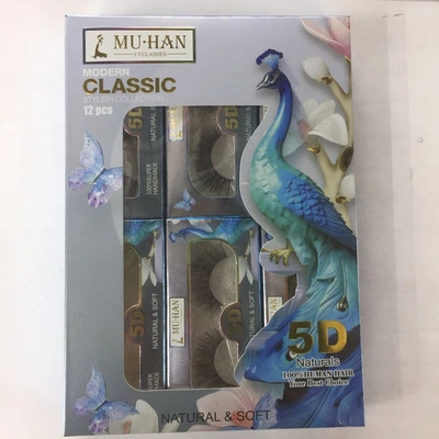 Manufacturers Direct False Eyelashes Natural Breathable Charm Natural Dense Comfortable Soft Cross