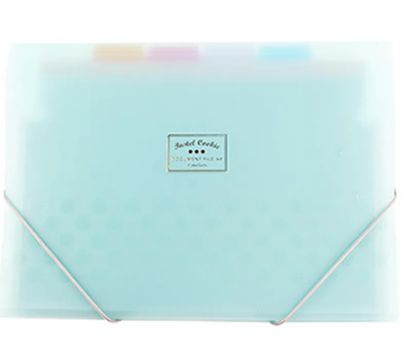 High School Students Use Multi-Layer Large Capacity Bill Receipts To Store Paper Folders Female