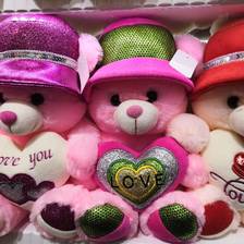 厂家直销爱心小熊戴帽子玩具布娃娃抱抱熊生日礼物