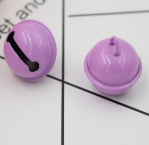 22mm confectionery color paint one word bell round bell Specification drawing