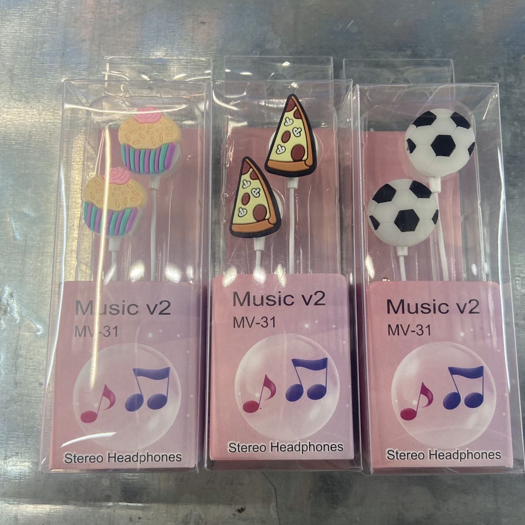 少女心ins风可爱耳机听歌有线卡通女生手机笔记本台式电脑立体声耳麦