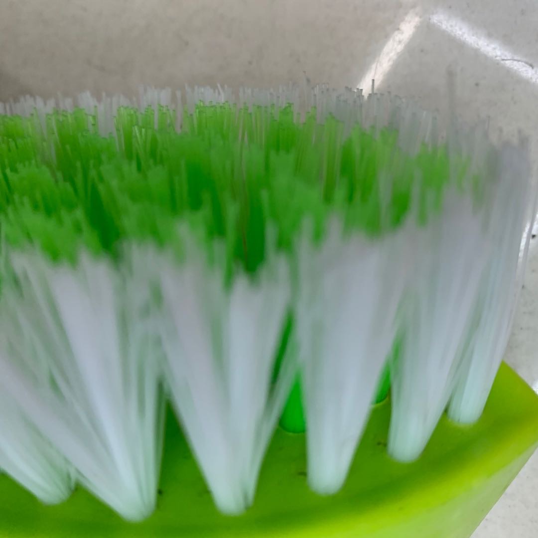 绿色刷子清洁刷洗衣刷细节图