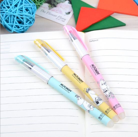 摩易可擦中性0.38mm子弹头学生文具细节图