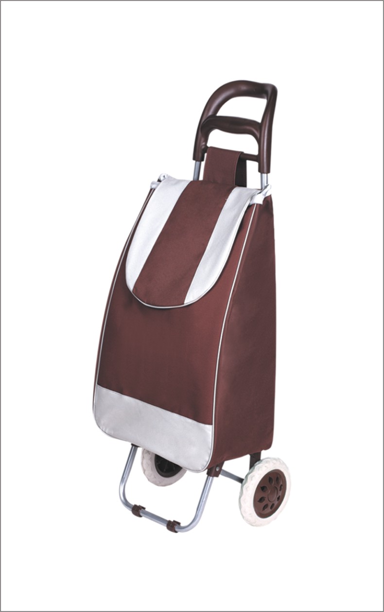 Portable trolley, grocery cart, folding shopping cart, gift cart, household trolley pulled by the elderly, luggage cart details Picture