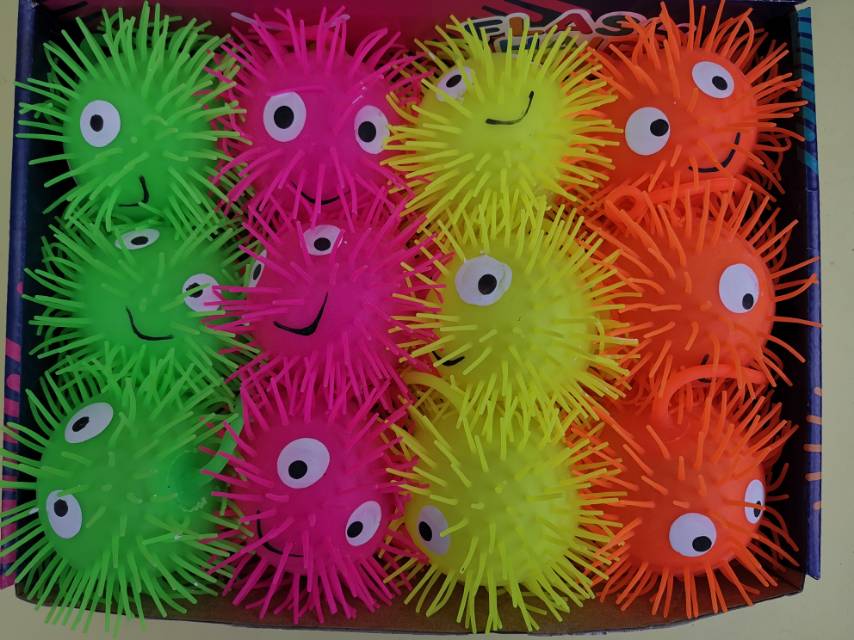 60g smiley face fluffy ball thumbnail