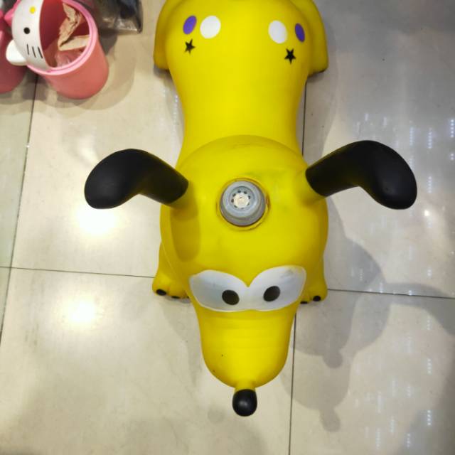 pvc跳跳狗儿童玩具