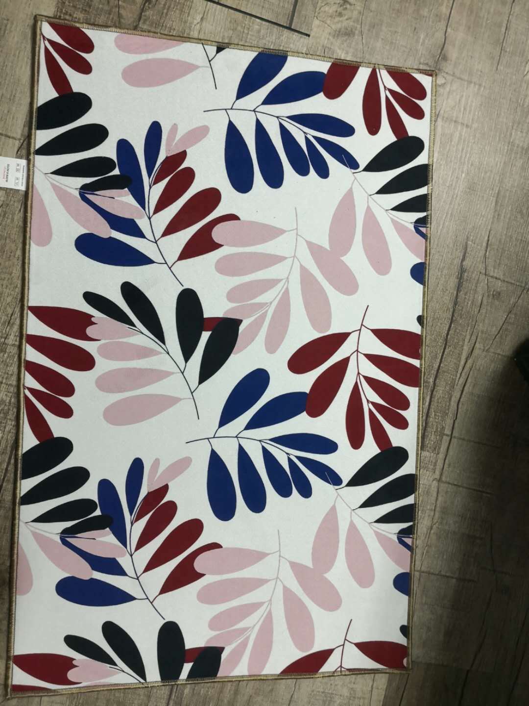 Imitation super soft heat printing fashionable floor mat 40*60 bathroom bedroom floor mat thumbnail
