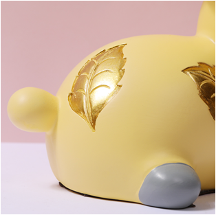 轻奢风创意摆件桌面可爱兔子家居客厅新婚送闺蜜装饰品女生日礼物细节图