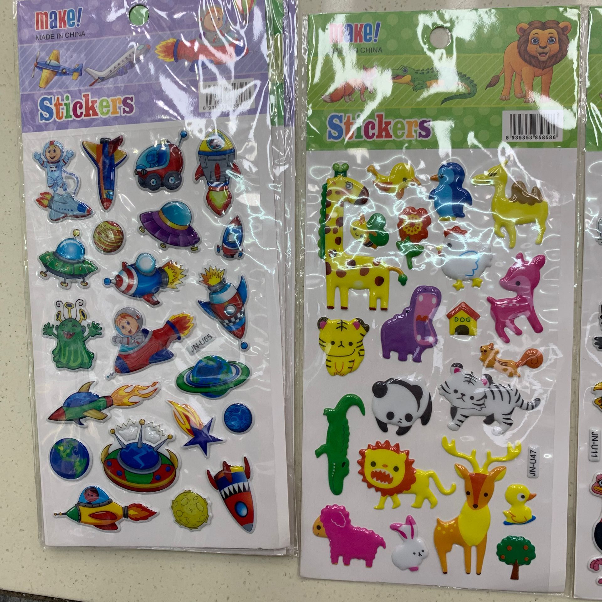 贴纸/纸贴/立体贴细节图