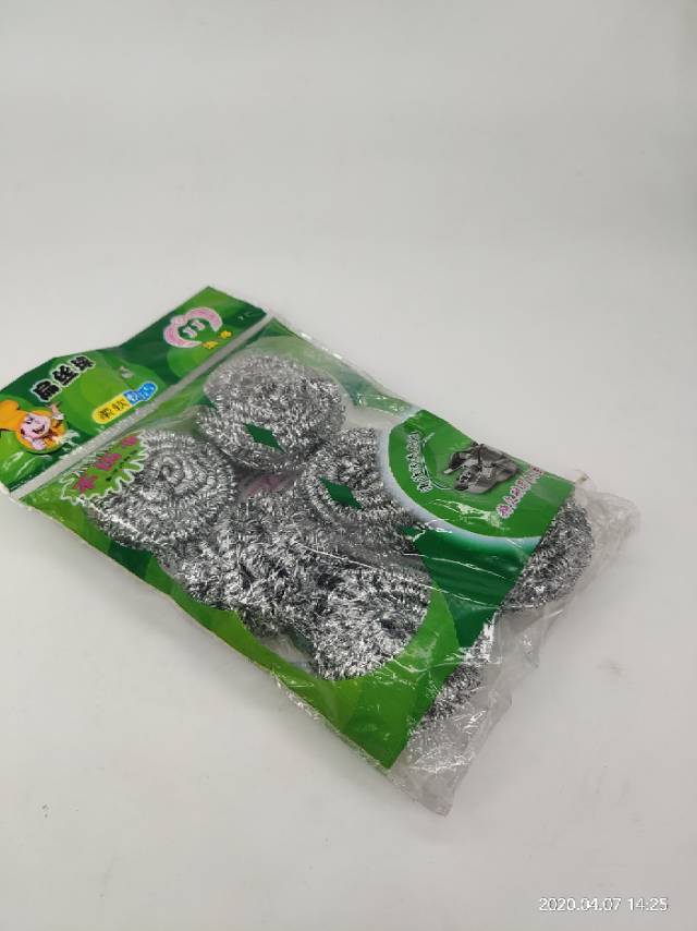 钢丝球不锈钢清洁球厨房锅刷洗碗去污铁丝球细节图