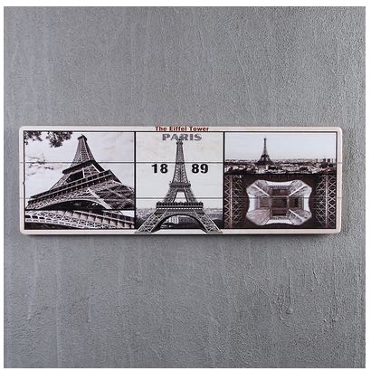 Factory direct sales of retro and creative wooden pendants and paintings Specification image