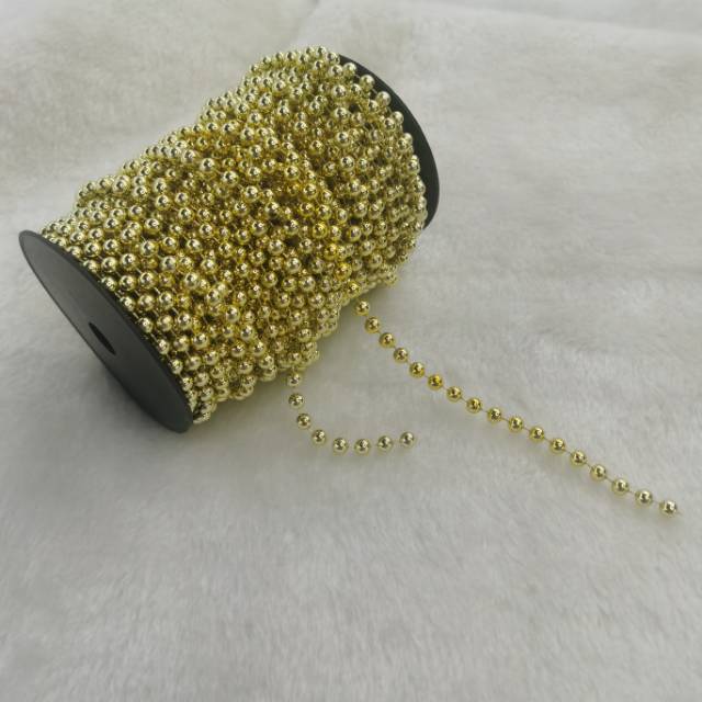 Circular fishing line connected with beads electroplating clothing accessories accessories accessories wedding dress fur accessories full figure