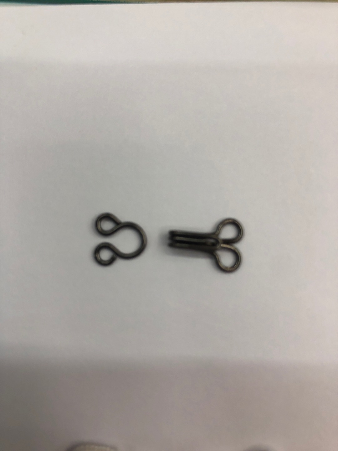 Metal small bow hooks, style buttons, hidden hook buttons, handcrafted hook buttons, loop buttons, high-end invisible buttons, clothes to prevent exposure details Picture