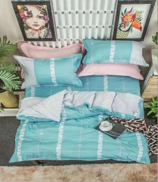 All Cotton Mesh Three-Piece Set details Picture