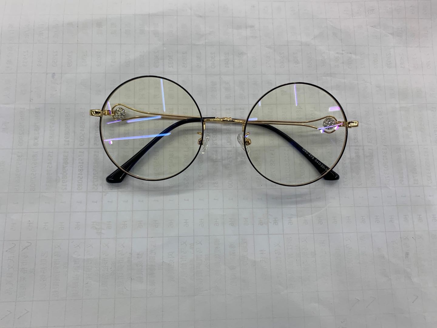 个性防蓝光眼镜平光镜防紫外线电竞护目镜详情图1