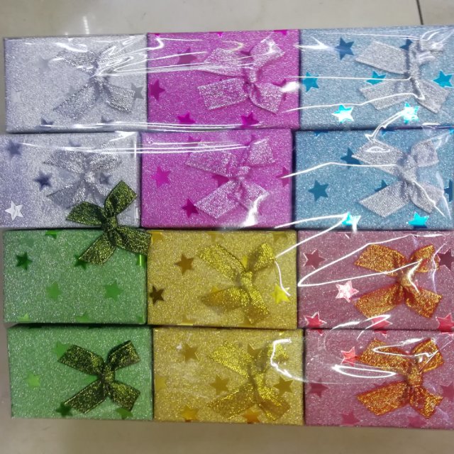 5*8纸质项链盒首饰盒星星款