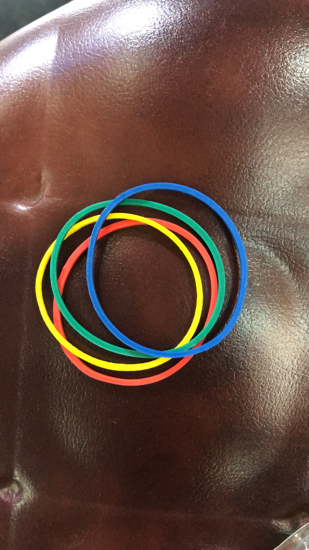 38#四色彩橡皮筋橡胶圈皮圈越南进口皮筋产品图